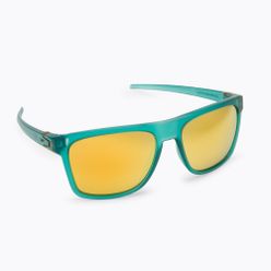 Ochelari de soare pentru bărbați Oakley Leffingwell albastru și galben 0OO9100
