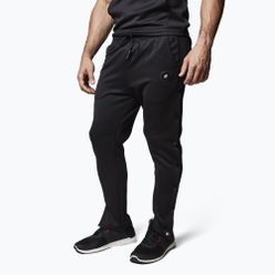 Pantaloni de trening pentru bărbați STRONG ID cu picioare despicate negru Z2B00261