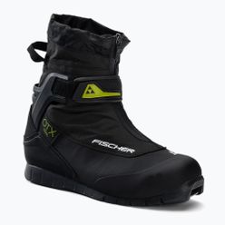Fischer OTX Trail cizme de schi fond negru/galben S3542141