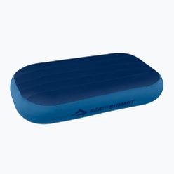 Sea to Summit Aeros Premium Deluxe Travel Pillow albastru închis APILPREMDLXNB
