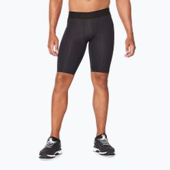 Pantaloni scurți de antrenament 2XU Force Compression pentru bărbați, negru MA5366B
