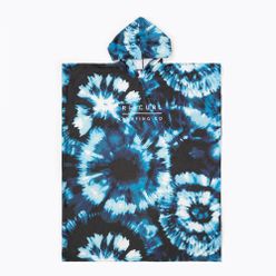 Poncho pentru bărbați Rip Curl Mix Up Print Hooded Towel albastru CTWBG9