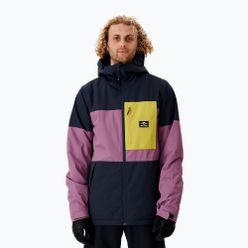 Rip Curl Notch Up jachetă de snowboard pentru bărbați albastru marin și violet 005MOU 49