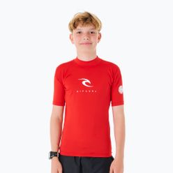 Tricou de înot pentru copii Rip Curl Corps Rash Vest 40 roșu 11NBRV