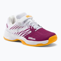 Pantofi de tenis pentru copii Wilson Kaos K 2.0 alb și roz WRS329190
