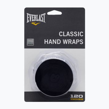 Bandaj de box Everlast 300 cm black