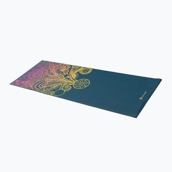 Covoraș de yoga Gaiam Vivid Zest albastru marin 63414
