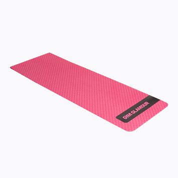 Covoraș de antrenament Gym Glamour roz 363