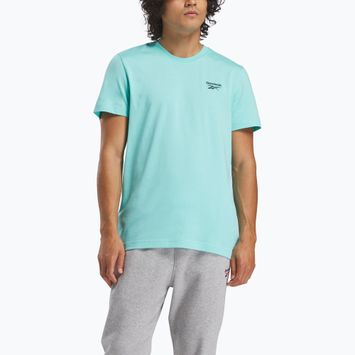 Tricou pentru bărbați Reebok Identity Small Logo Tee ai aqua