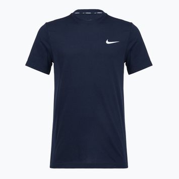 Tricou de antrenament bărbați Nike Strength S&C Dri-Fit navy/white