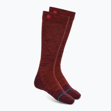 Șosete de schi Stance Traveleer Mid Wool Snow rust