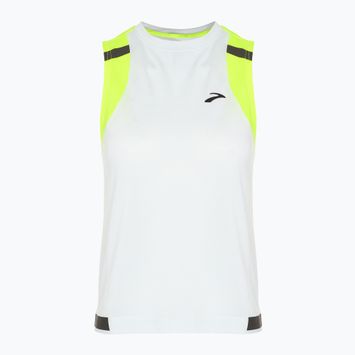 Tricou de alergare pentru femei Brooks Carbonite Tank icy grey/nightlife jacquard
