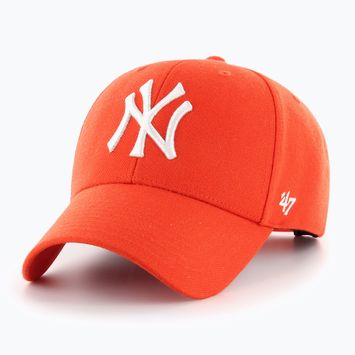 Șapcă 47 Brand MLB New York Yankees MVP vibrant orange