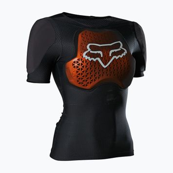 Tricou de ciclism cu apărători Fox Racing Baseframe Pro SS negru 28961_001