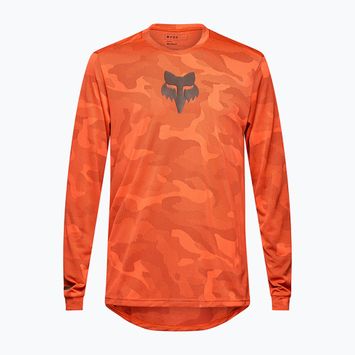 Longsleeve de ciclism pentru bărbați Fox Racing Ranger Tru Dri blood orange