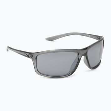 Ochelari de soare bărbați Nike Adrenaline shiny crystal cool grey/grey w/silver mirror pentru bărbați
