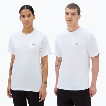 Tricou pentru bărbați Vans Mn Left Chest Logo Tee white/black