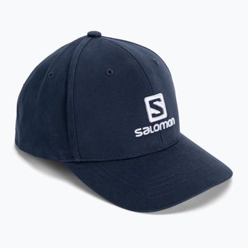 Salomon Logo baseball șapcă albastru marin LC1682300