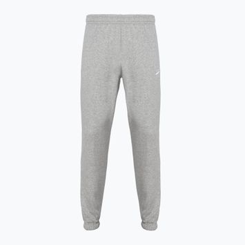 Pantaloni pentru bărbați Nike Sportswear Club Fleece dark grey heather/matte silver/white