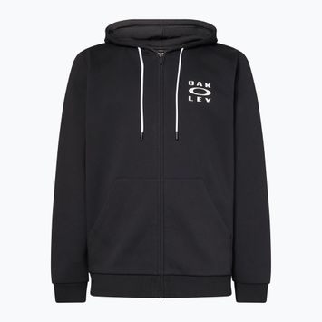 Hanorac pentru bărbați Oakley FZ Hoodie blackout
