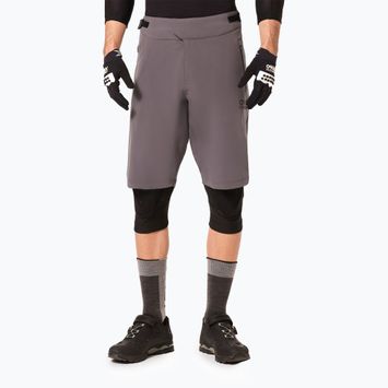 Pantaloni scurți de bicicletă Oakley Factory Pilot Lite I uniformă gri pentru bărbați