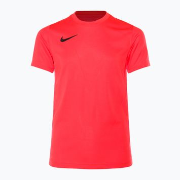 Tricou de fotbal pentru copii Nike Dri-FIT Park VII SS bright crimson/black