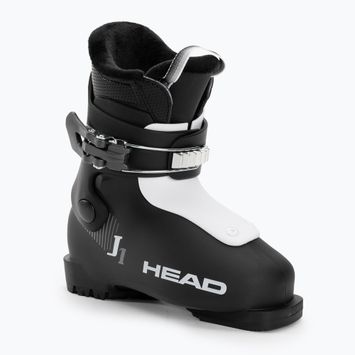 cizme de schi pentru copii HEAD J1 alb/negru pentru copii