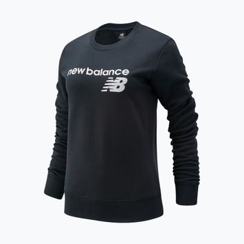 New Balance Classic Core Fleece Fleece Crew pulover pentru femei negru