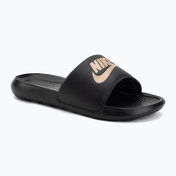 Șlapi pentru femei Nike Victori One Slide black/black/metallic red bronze