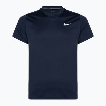 Tricou de tenis pentru bărbați Nike Court Dri-FIT Victory obsidian/obsidian/white