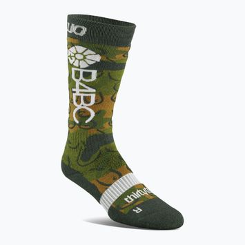 Șosete de snowboard pentru femei ThirtyTwo B4BC Merino camo