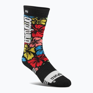 Șosete de snowboard pentru femei ThirtyTwo Double Sock floral
