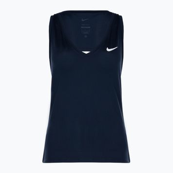 Top de tenis pentru femei Nike Court Dri-Fit Victory Tank obsidian/white/white