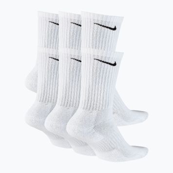 Șosete Nike Everyday Cushioned 6 perechi white/black