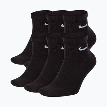 Șosete Nike Everyday Cushioned 6 perechi black/white