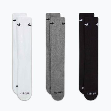 Șosete Nike Everyday Plus Cushioned 3 perechi multi-color/white/grey/black