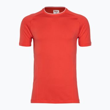 Tricou pentru bărbați Wilson Team Seamless Crew infrared