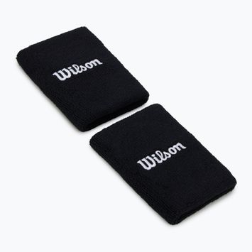 Wilson Wide Terry Wristband 2 buc negru.