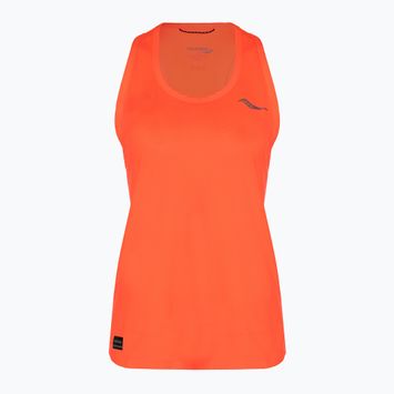 Tank top de alergare pentru femei Saucony Stopwatch Singlet vizi red