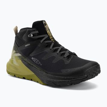 Încălțăminte de trekking pentru bărbați KEEN Targhee Apex Mid Wp black/golden cypress