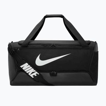 Geantă de antrenament Nike Brasilia 9.5 95 l black/black/white