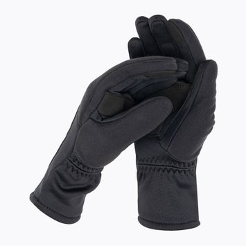 Under Armour Storm Fleece mănuși de trekking pentru femei negru/negru/gri jet gray