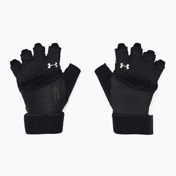 Under Armour M'S Weightlifting mănuși de antrenament pentru femei negru/negru/argintiu