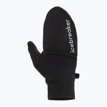 Mănuși de trekking icebreaker Merino Sierra Convertible Mitten black