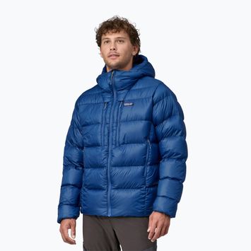 Geacă de iarnă pentru bărbați Patagonia Fitz Roy Down Hoody passage blue