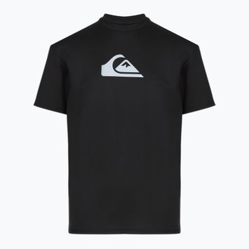 Tricou de înot pentru copii Quiksilver Solid Streak black