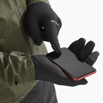 Mănuși de alergare Salomon Cross Warm deep black