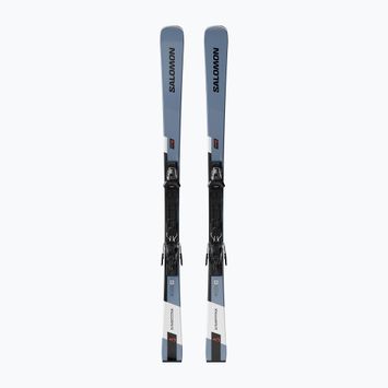 Schiuri de coborâre Salomon S/Max 10 + legături M11 GW copen blue/black/white