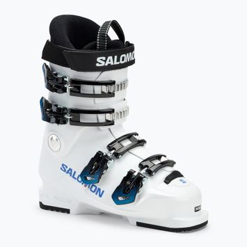 Ghete de schi pentru copii Salomon S/Race 60T L Jr white/white/process blue