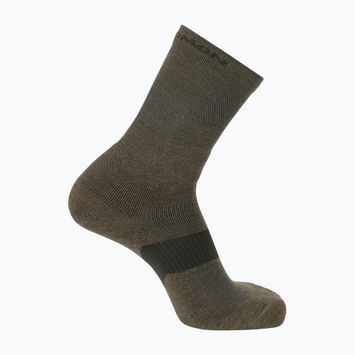 Șosete Salomon X Ultra Crew martini olive/stone grey